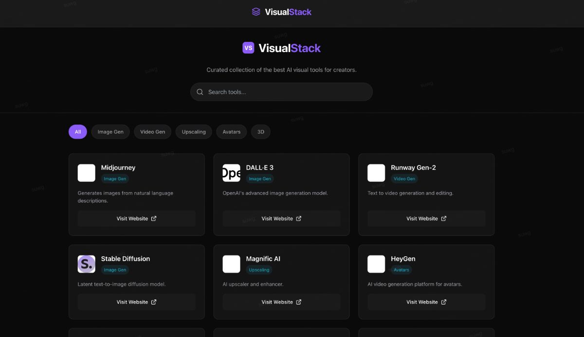 VisualStack - AI 视觉创作者工具库