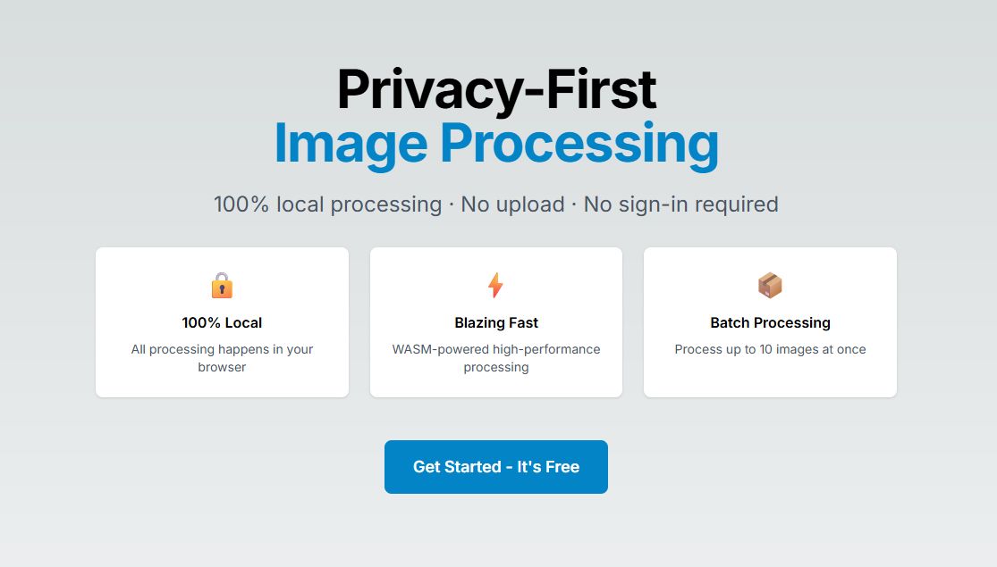 EasyPic — 在线图片处理工具